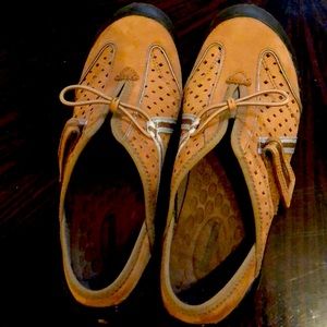 Worn once (too small) Clark’s Provo slip on walking shoe.